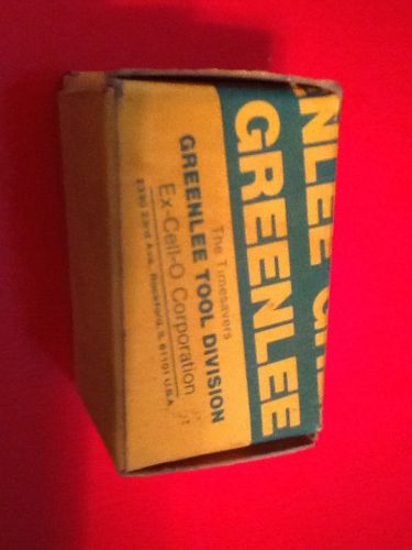 Greenlee Tool Division Key Chassis Punch Set