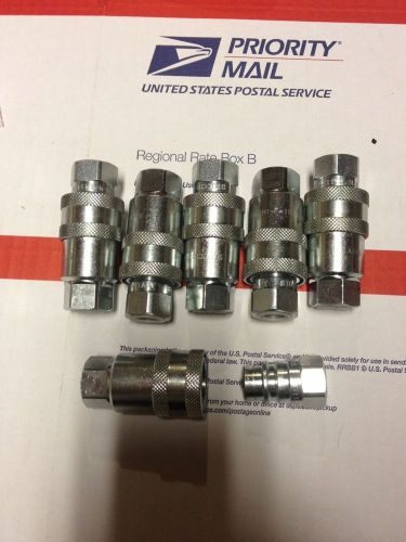 (1ea) 1/4&#034; hydraulic hose qwick connect disconnect coupling greenlee 767 746 for sale