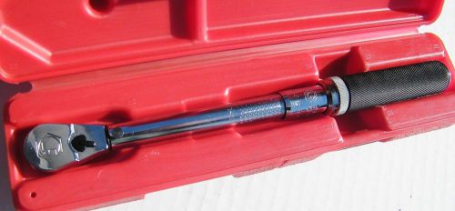 Matco tools #trb250   3/8&#034; dr torque wrench 50-250 inlb for sale