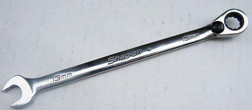Snap-on #SOEXRM13  13mm Flank Plus Ratching End Wrench