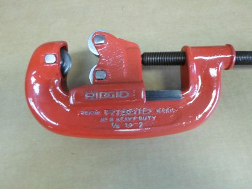 Ridgid  Heavy duty pipe cutter,No. 2...from 1/8  to 2 In...Used few times