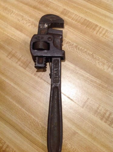 Vintage Antique Stillson 10&#034; Pipe Wrench. Very Old, Very Cool, Still Functional