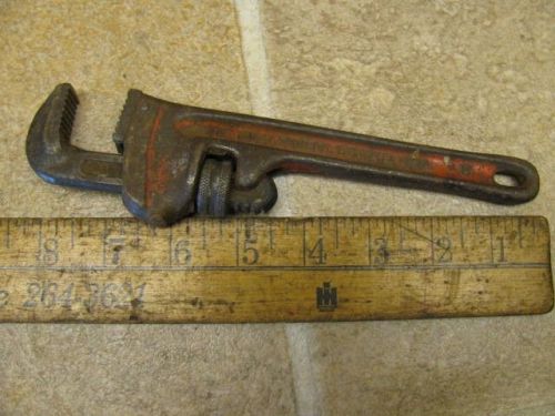 Ridgid 8&#034; Cast Iron Pipe Wrench Plumbing Tool