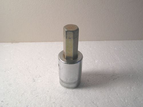 SNAP-ON 19 MM 1/2&#034; DRIVE HEX ALLEN SOCKET SAM19 USED