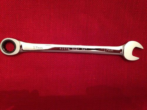 42575 NEW CRAFTSMAN 17mm COMBINATION RATCHETING WRENCH METRIC