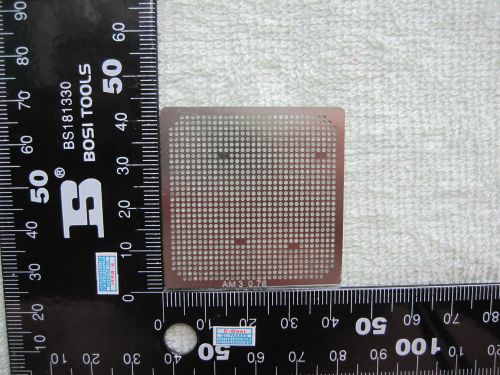 Socket AM3 938pins CPU BGA Reball Heated Stencil Template