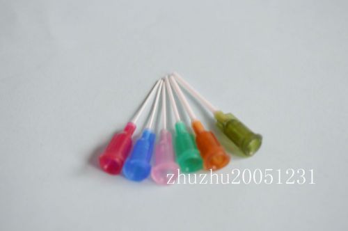 150 pcs 1&#034;   14ga-25ga pp blunt flexible syringe needle tips for sale