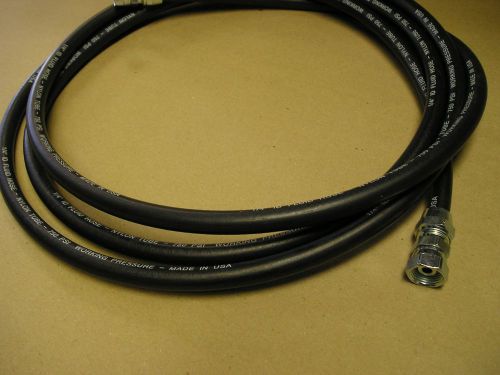 Bedford Binks 15&#039; LOW PRESSURE HVLP  FLUID  LINE HOSE ASSY. 1/4&#034; ID