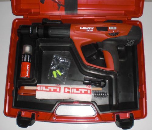 New hilti dx 460-f10 fully automatic powder actuated tool # 304386 for sale