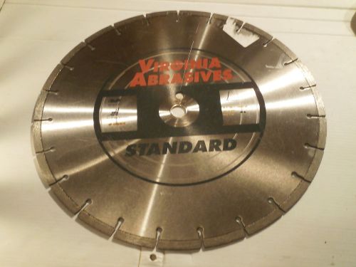 Virginia abrasives 425-03100 walkbehind saw-standard concrete 16&#034; x.125 x 1&#034; for sale