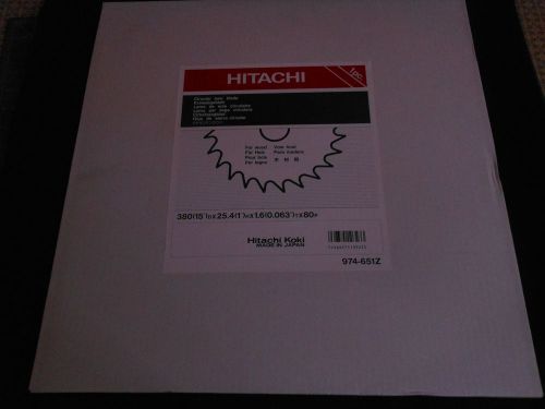 Hatachi Circular saw blade WS 380 15&#034; x 1/16&#034;