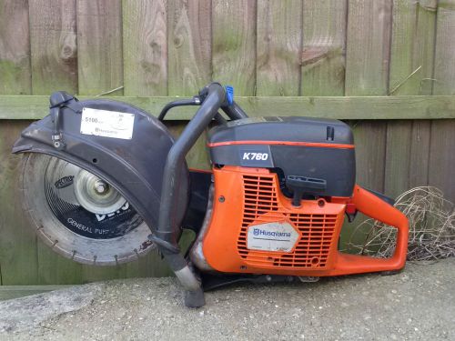 Husqvarna k760 petrol cut-off saw with diamond disc not ts410 or ts400 for sale