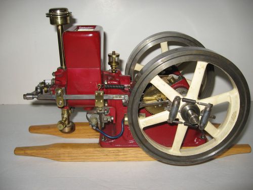 Paul Breisch Miniature Hit &amp; Miss Scale Model Gas Engine