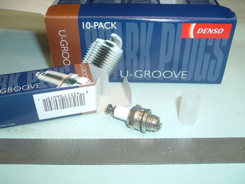 (10) Denso Spark Plugs U20M-U Model Gas Engine size 10MM New!