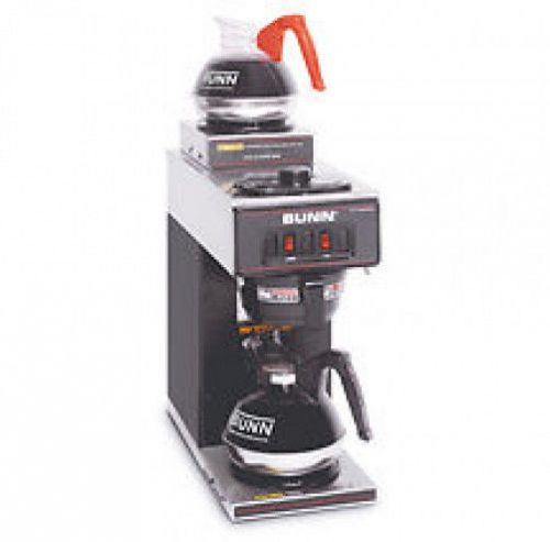 BUNN VP17-2 Pourover Coffee Brewer- 1 lower/1upper warmer  13300.0012