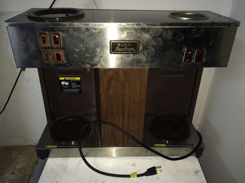 Bunn VPS Pour-Omatic Triple Burner Commercial Coffee Brewer Maker DEFECTIVE