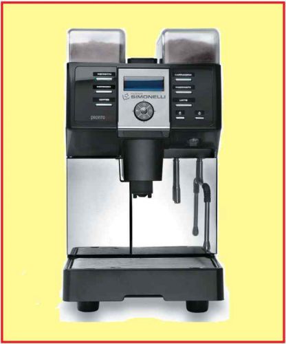 Nuova simonelli prontobar super automatic espresso machine compact mprob10capad for sale
