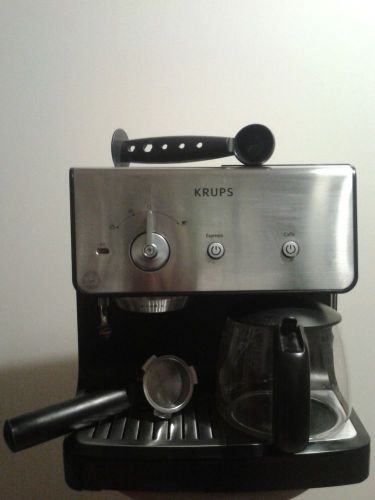 Krups XP 2000 15 Cups Espresso Machine - Black/Silver