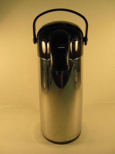 Black and Silver Thermos