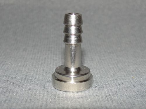 10 stainless steel 3/16 id barbed tailpiece fitting beer line nipple tail piece for sale