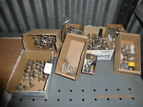 Beer equipment, hex and wing nuts, tail pieces, splicers, etc. Used