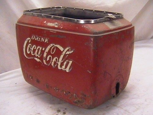 Vintage coke cola steel fountain drink dispenser for sale