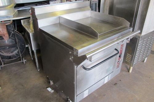 SOUTHBEND ELECTRIC COMMERCIAL 47&#034;W GAS GRIDDLE PLANCHA AND CONVECTION OVEN