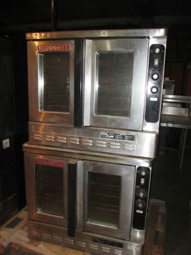 Double stack convection ovens blodgett multiple units available see pictures for sale