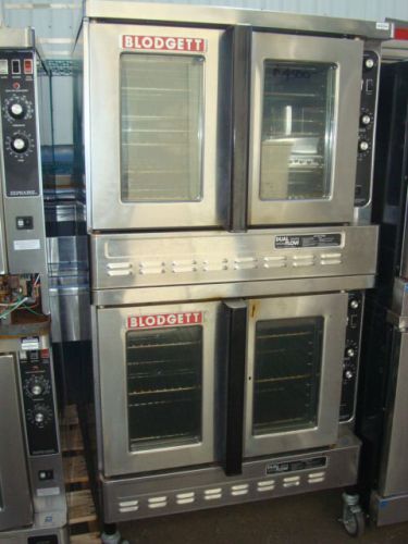 BLODGETT DFG-100 DOUBLE STACK CONVECTION OVENS Nat Gas