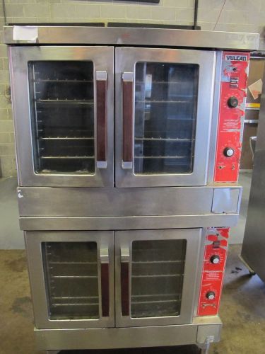 Blodgett mark v gas dual flow double stack convection ovens for sale