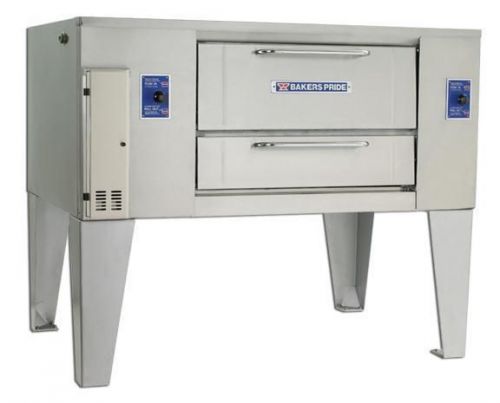 Bakers pride gas 2-deck pizza oven, 65&#034; wide new, d-250 for sale