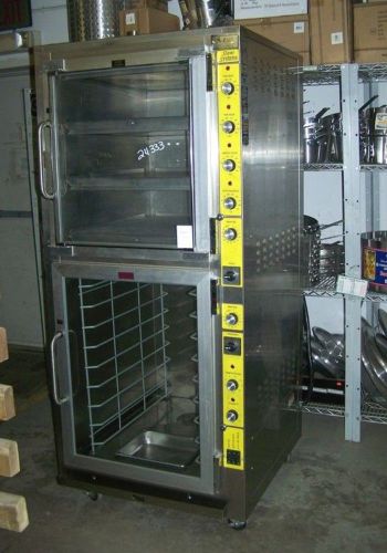 Super systems split door oven &amp; proofer on casters; 120v; 1ph; model: op-3-ts for sale