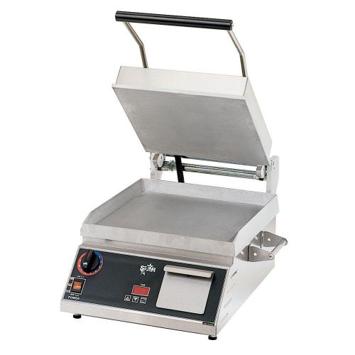 Star commercial smooth countertop sandwich grill press 120v gr14b for sale