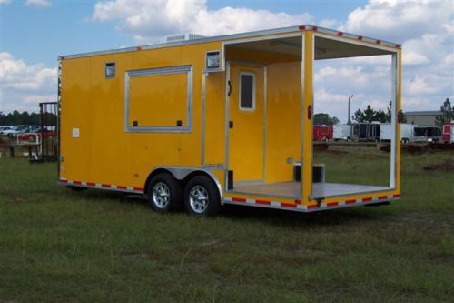 2014 81/2 x 20&#039; economy concession, catering  bbq vending porch trailer for sale