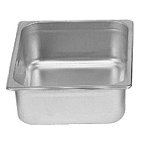 1 piece stainless steel anti-jam steam table pan 1/6 x 4&#034; commercial new for sale