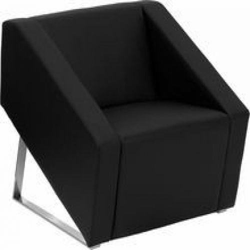 Flash furniture zb-smart-black-gg hercules smart series black leather reception for sale