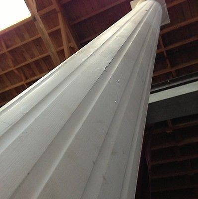 Custom metal fluted column in/outdoor prop event store display demo tradeshow for sale