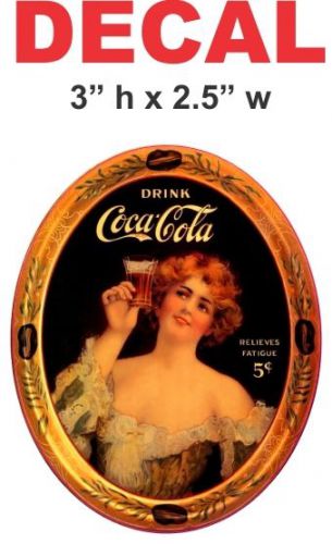 Vintage style  coke coca cola  decal / sticker - nice for sale