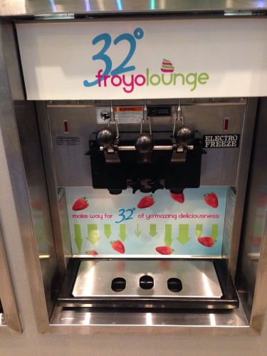 Frozen yogurt machine 1 Pcs (2012) Electro Freeze SL500 Complete Store