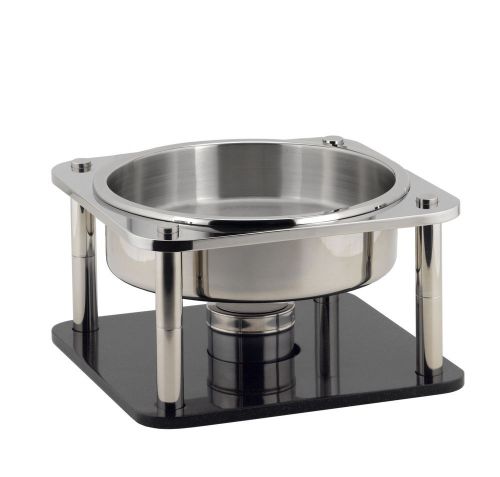 SMART Buffet Ware Domino 4 4/5-qt. Stainless Steel Round Hot Station