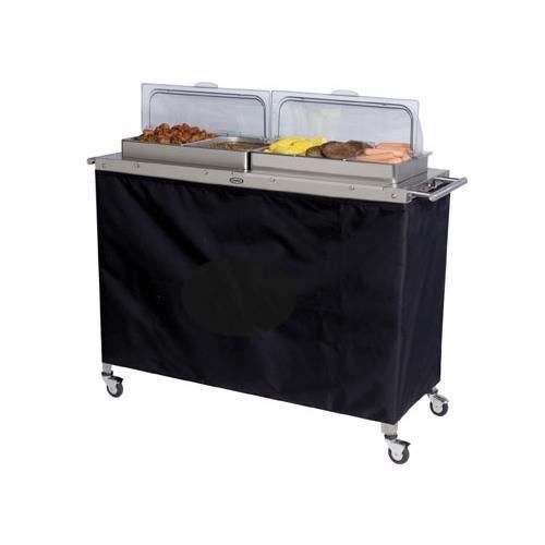 Cadco cbc-5rt buffet warming cart for sale