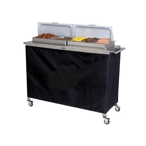 Cadco CBC-5RT Buffet Warming Cart