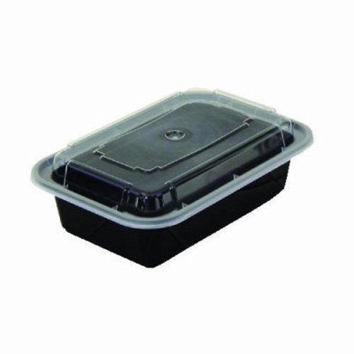 12-oz. Versatainer Rectangular Food Containers, 150 Containers (PAC NC818B)