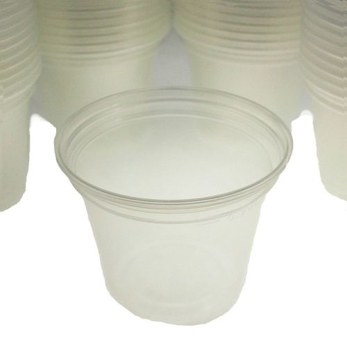1,000 Fabri-Kal Nexclear 9oz Clear PP Plastic Cups Disposable Restaurant Lot