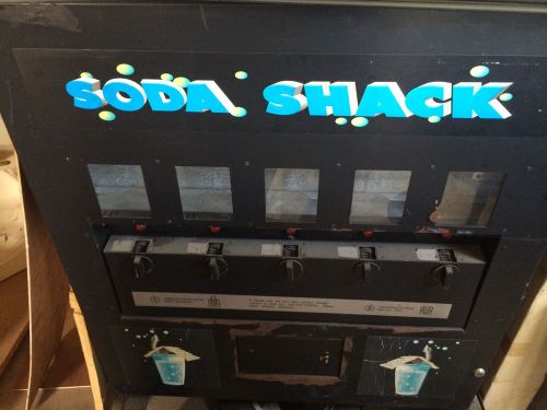 EUC!!!Soda Shack Vending Machine Drink Refrigerated Soda Beer Drink Dispenser!!