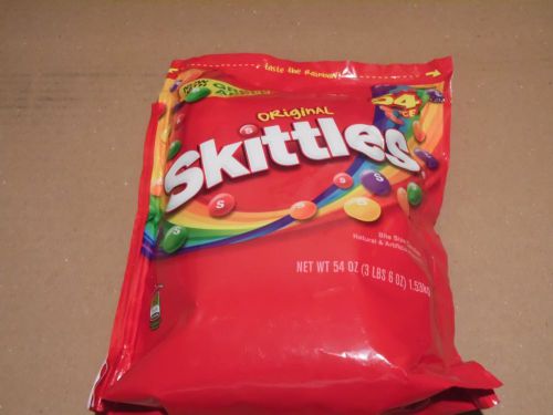 Skittles Original Fruit 54 oz. Red Bag Bulk Vending Candy