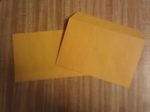 100 A7 Gold Envelopes