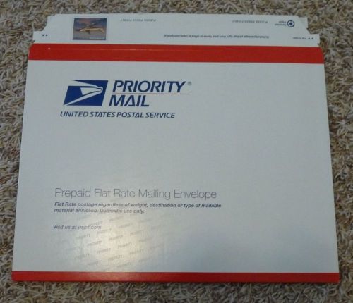 50 Prepaid Flat Rate Envelopes 9&#034;x12&#034; - USPS Priority Mail for photos/documents