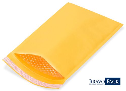 100 #0 6x10 kraft bubble mailers padded packing envelop 6&#034;x10&#034; for sale