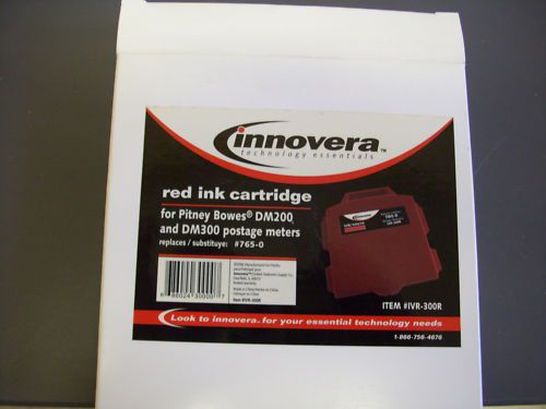 REPLACEMENT FOR PITNEY BOWES DM200  DM300 Red ink 765-0